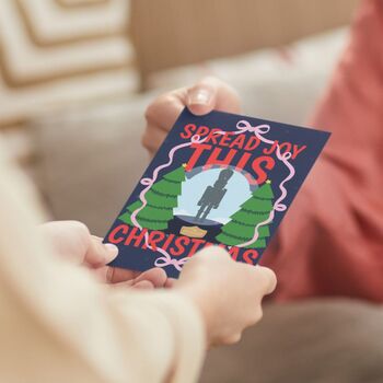 The Buttcracker! Funny Christmas Card With Cheeky 3D Pop Up Nutcracker Scene, 2 of 11