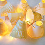 Mustard Ornamental Wave Fairy Lights, thumbnail 5 of 6