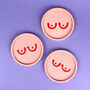 Pink Jesmonite Boobies Coaster, thumbnail 1 of 4