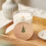Engagement Gift Christmas Scented Candle With Lid, thumbnail 1 of 10