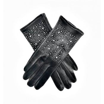 Velvet Sparkly Gloves, 3 of 4