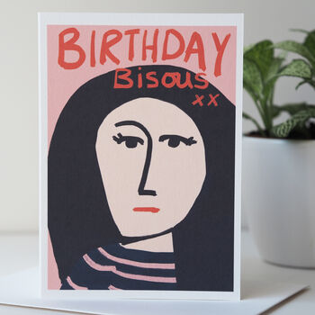 Birthday Bisous Birthday Card For Her, 2 of 6