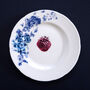 Wimbledon Strawberry Delft Chintz Plate, thumbnail 1 of 3