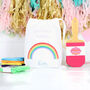 Let's Paint A Rainbow Socks And Personalised Bag, thumbnail 1 of 3