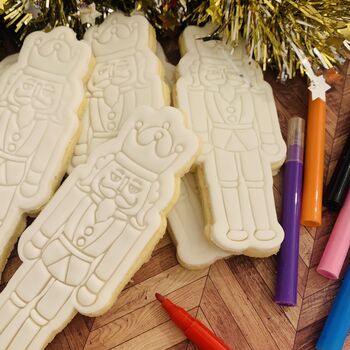 Nutcracker Christmas Eve Gift Biscuit Decorating Kit, 6 of 10