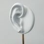 Sterling Silver Robin Bird Stud Earrings, thumbnail 5 of 7