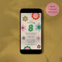 Digital Download Floral Birthday Party Invite, thumbnail 1 of 5