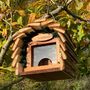 Set Of Two Barkwood Bird Feeders, Seed And Nut, thumbnail 5 of 8