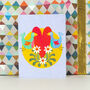 Love Birds Mini Greeting Card, thumbnail 3 of 5