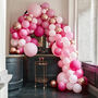 Luxe Pink And Rose Gold Balloon Arch Kit, thumbnail 1 of 2