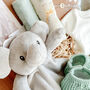 Neutral Elephant Baby Gift Set, Baby Shower Gift Box Hamper, thumbnail 10 of 12