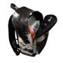 Natural Cowhide Leather Backpack In Black And White, thumbnail 6 of 9