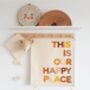 'This Is Our Happy Place' Wall Hanging, thumbnail 3 of 5