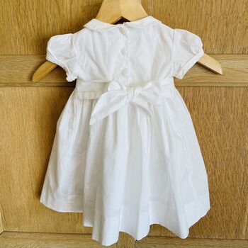 Artisan Hand Smocked Girls' Special Occasion Dress, 6 of 6