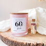 Personalised Birthday Candle – Sixty And Fabulous Gift, thumbnail 4 of 10