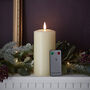 Rechargeable 15cm Tru Glow Wax Pillar Candle, thumbnail 2 of 7