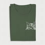 Personalised Drum Kit Organic Cotton T Shirt, thumbnail 5 of 6
