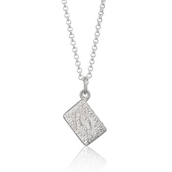 Custard Cream Necklace, Sterling Silver Or Gold Plated, 8 of 11