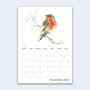 2022 23 Academic Calendar With Wildlife Art, thumbnail 7 of 8