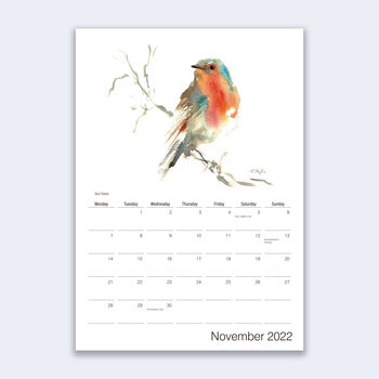 2022 23 Academic Calendar With Wildlife Art, 7 of 8