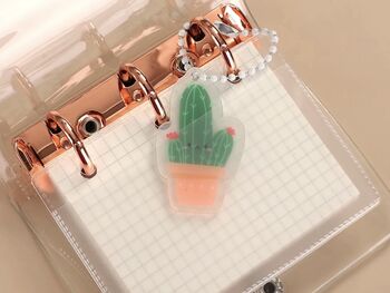 Mini Clear Three Ring Binder Journal Sets, 3 of 4