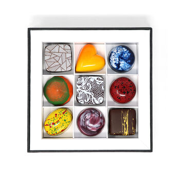Luxury Chocolate Selection, Box Of 9, 2 of 4