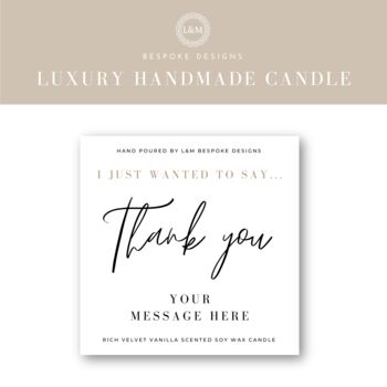 Thank You Candle Gift Set, 7 of 8
