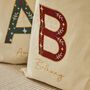 Personalised Initial Canvas Gift Sack, thumbnail 3 of 3