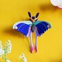 Blue Comet Butterfly Slot Together Wall Decoration, thumbnail 1 of 6