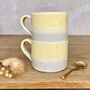Handmade Short Mug In Golden Sand, thumbnail 4 of 6
