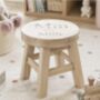 Big Letter Engraved Stool, thumbnail 1 of 4