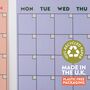 Undated A3 Wall Planner | 12 Pages | Colourburst, thumbnail 4 of 8