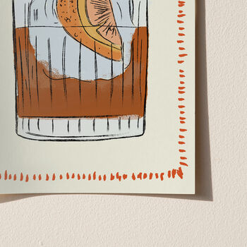 Negroni Cocktail Print, 3 of 8