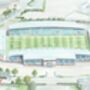 Chesterfield Fc Technique Stadium Art Print, thumbnail 2 of 3