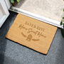 Personalised Home Sweet Home Indoor Doormat, thumbnail 3 of 6