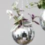 Disco Ball Rose Gold Planter, thumbnail 2 of 2