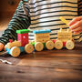 Personalised Wooden Toy Train, thumbnail 4 of 8