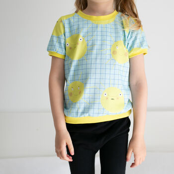 Organic Baby And Child Sunshine Print T Shirt, 2 of 3