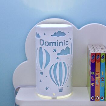 Personalised Hot Air Balloon LED Night Light, 9 of 12