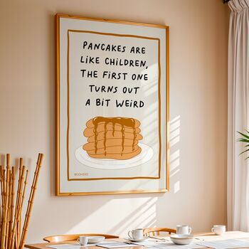 Pancakes Are Like Children Print, 3 of 8