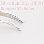 Sterling Silver Ombre Garnet Red Cz Crawler Earrings, thumbnail 8 of 12