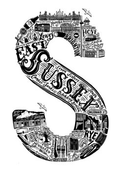 East Sussex Print, 7 of 7