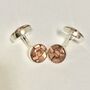 Silver And Copper Cufflinks, thumbnail 5 of 7