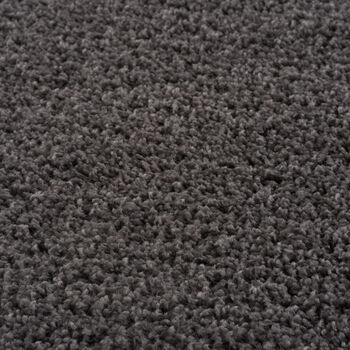 The Rugs Plain Dark Grey Shaggy Rug, 5 of 12