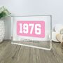 Personalised Year Milestone Giant Crystal Block | Birthday Or Anniversary Gift, thumbnail 10 of 10