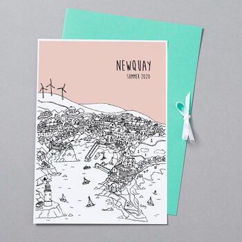 Personalised Newquay Print, 10 of 10