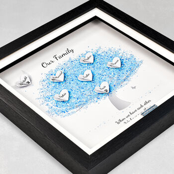 3D Personalised Family Tree Print In Six Colours, 6 of 12
