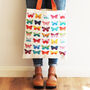 Butterfly Bag In Cotton Canvas, thumbnail 2 of 2
