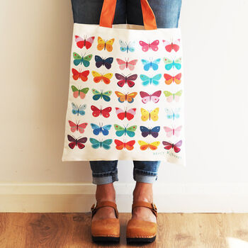 Butterfly Bag In Cotton Canvas, 2 of 2