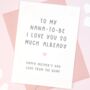 Nana To Be Mother's Day Card, thumbnail 1 of 4